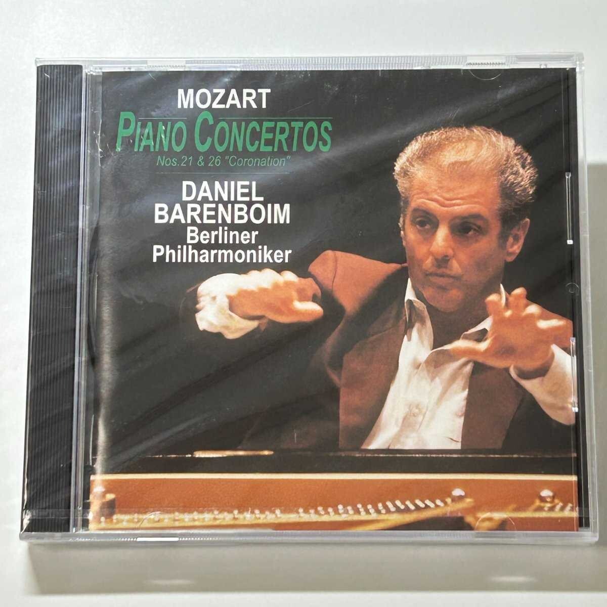 【SC05】【未開封】 CD / モーツァルト ピアノ協奏曲 第21番 & 第26番 / ダニエル・バレンボイム / ベルリンフィル拍卖