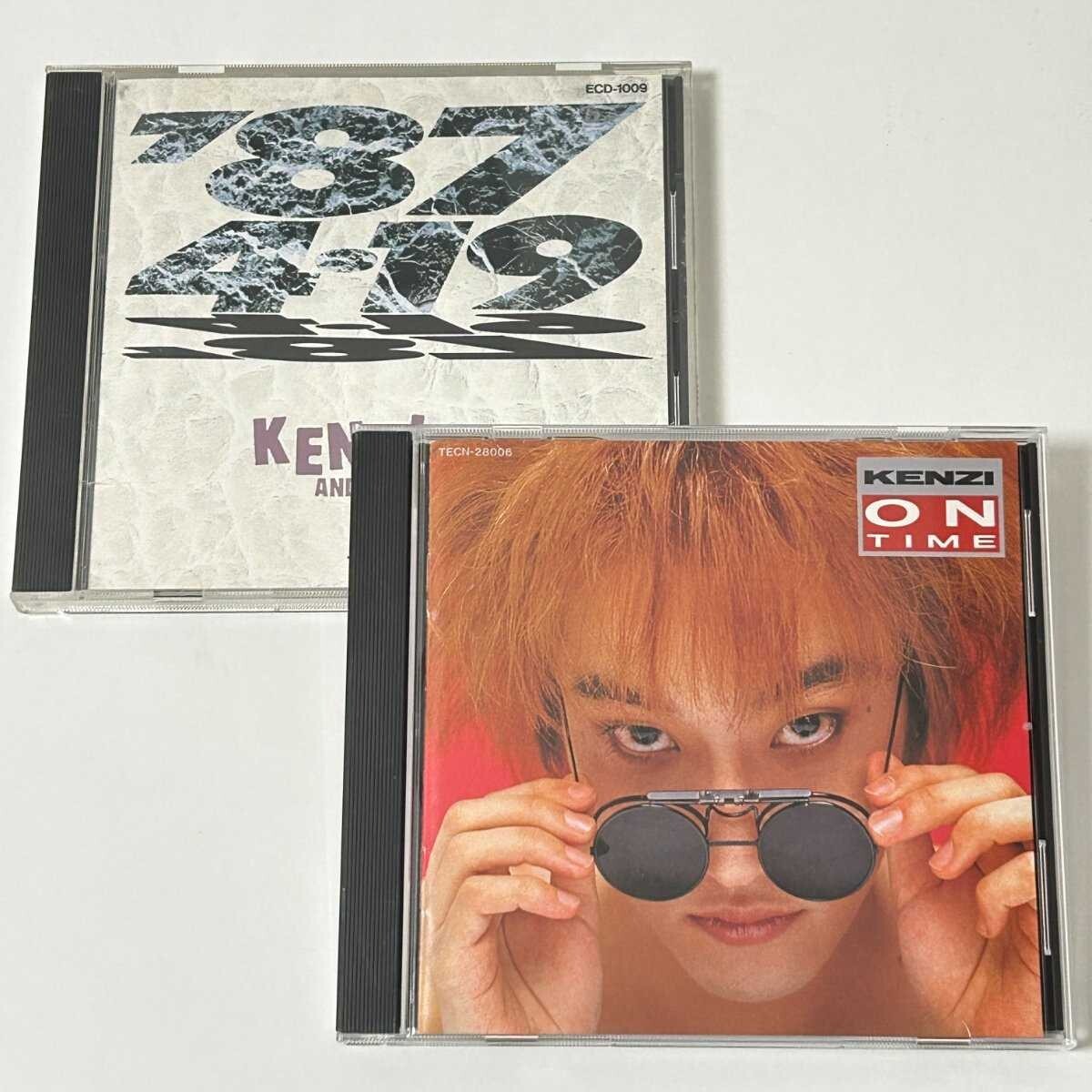 【SC11】 CD / KENZI AND THE TRIPS / '87 4-19 / ON TIME / 2枚セット / アルバム拍卖
