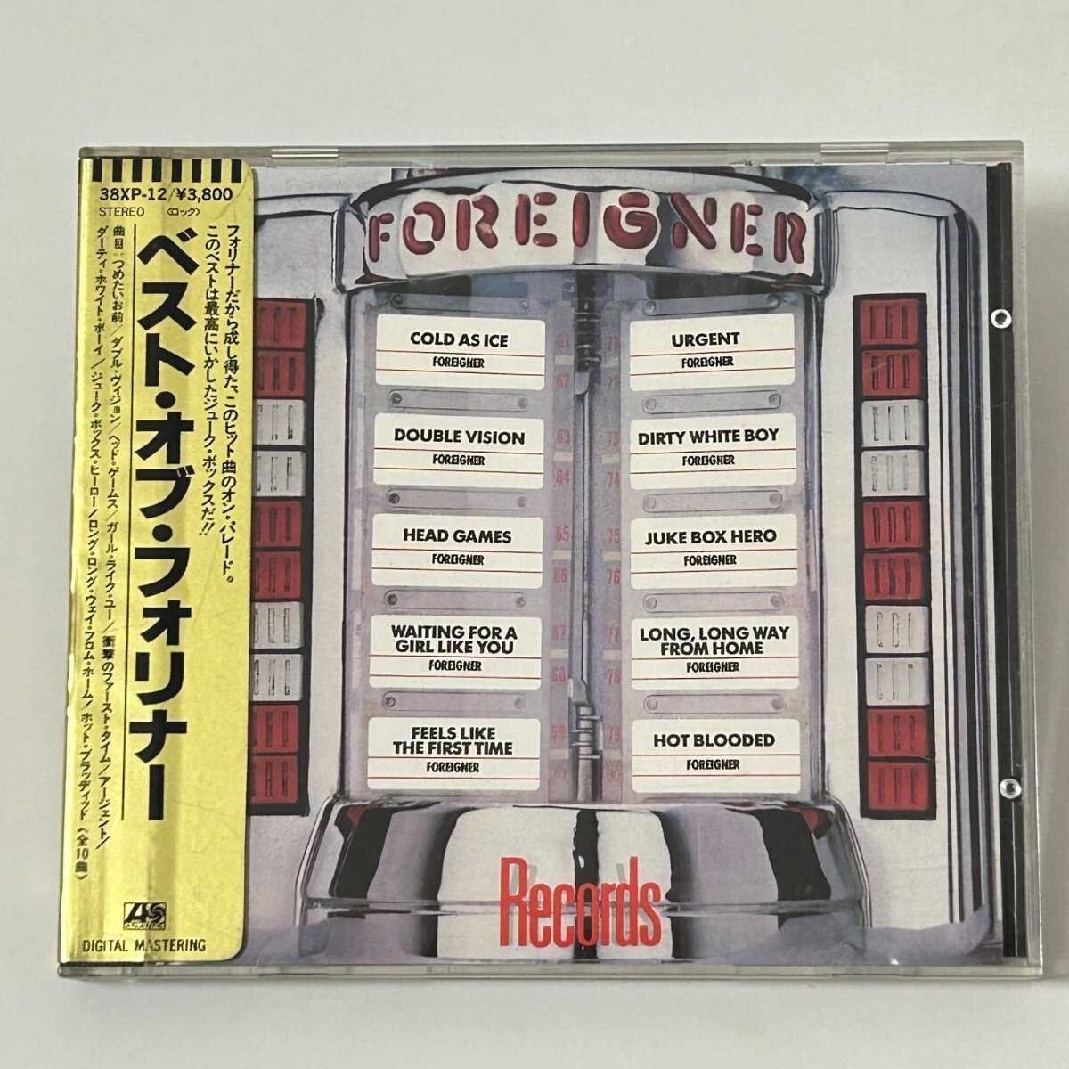 【SC19】 CD /【希少盤】 ベスト・オブ・フォリナー / Foreigner / Records / アトランティック / アルバム拍卖
