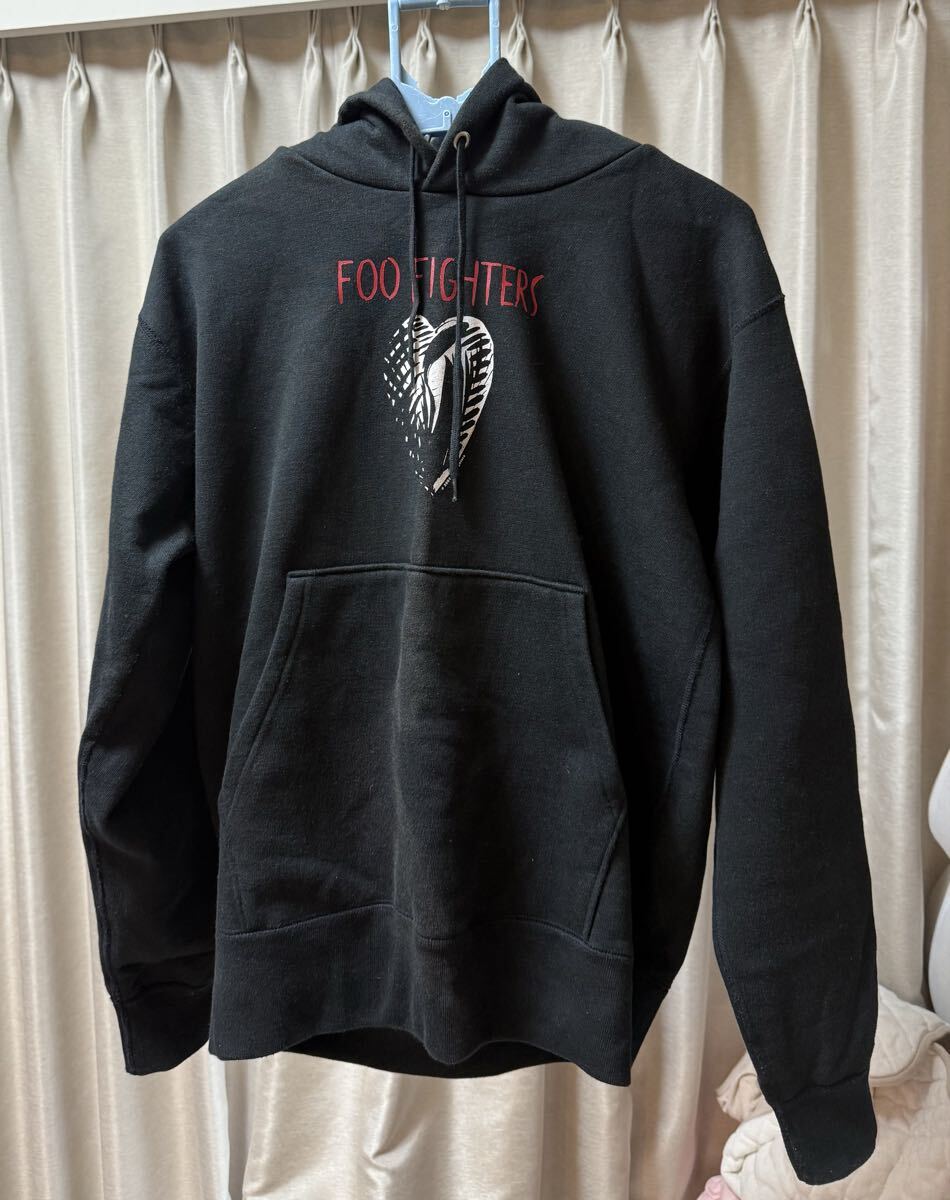【激レア・2003-06正規品】FOO FIGHTERS パーカー ONE BY ONE フーファイターズ スウェット 黒 ヴィンテージ ビンテージ バンドパーカー拍卖