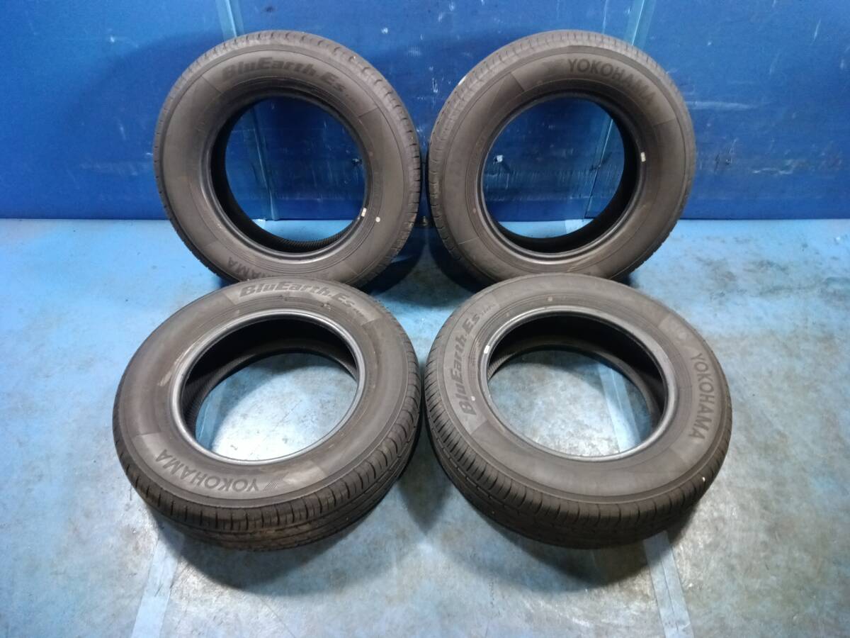 ヨコハマタイヤ Bluearth-Es ES32 185/70R14-88S 4本 2024年製造 スリップから3㎜   1028-9拍卖
