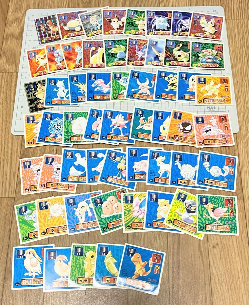 ◆57枚セット◆ポケモン最強シール烈伝◆ポケットモンスター◆アマダ◆任天堂◆拍卖