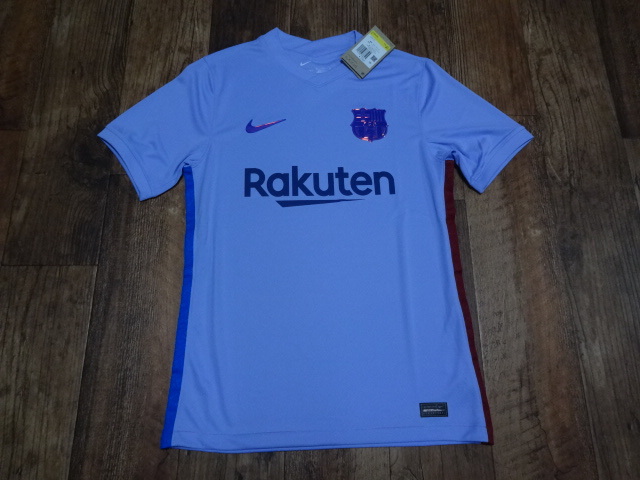 バルセロナ 正規品 ユニフォーム シャツ 2021/2022 アウェイ Sサイズ 新品未使用品タグ付き 未使用拍卖