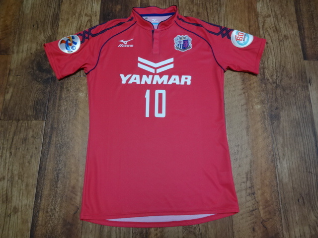 セレッソ大阪 正規品 ユニフォーム シャツ 2014 ACL ホーム #10 フォルラン Mサイズ 元ウルグアイ代表拍卖