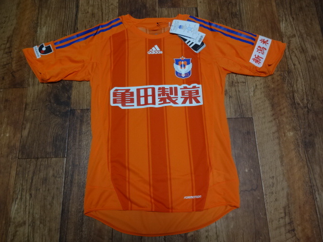 アルビレックス新潟 正規品 ユニフォーム シャツ 2008 ホーム 選手用 Lサイズ 新品未使用タグ付き拍卖