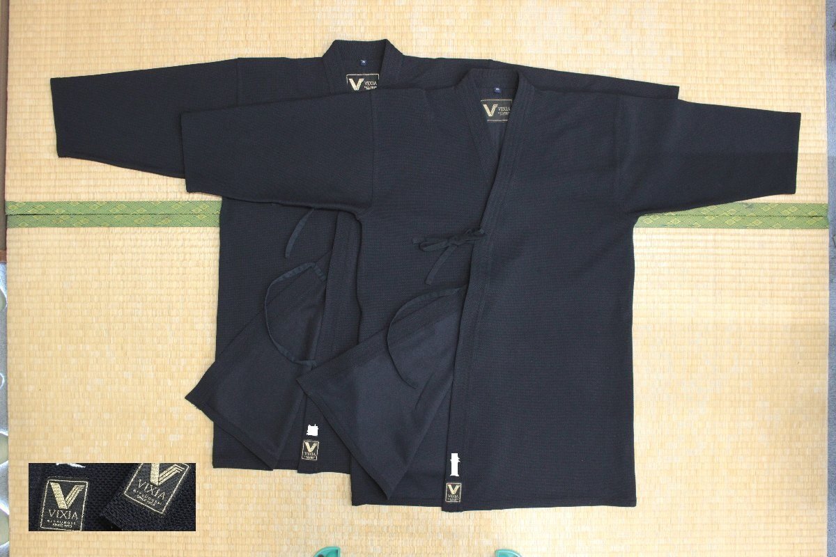 t0895◇剣道着2枚◆ミツボシVIXIA◆170-175cmくらい◆3.5号◆状態良好◆剣道拍卖