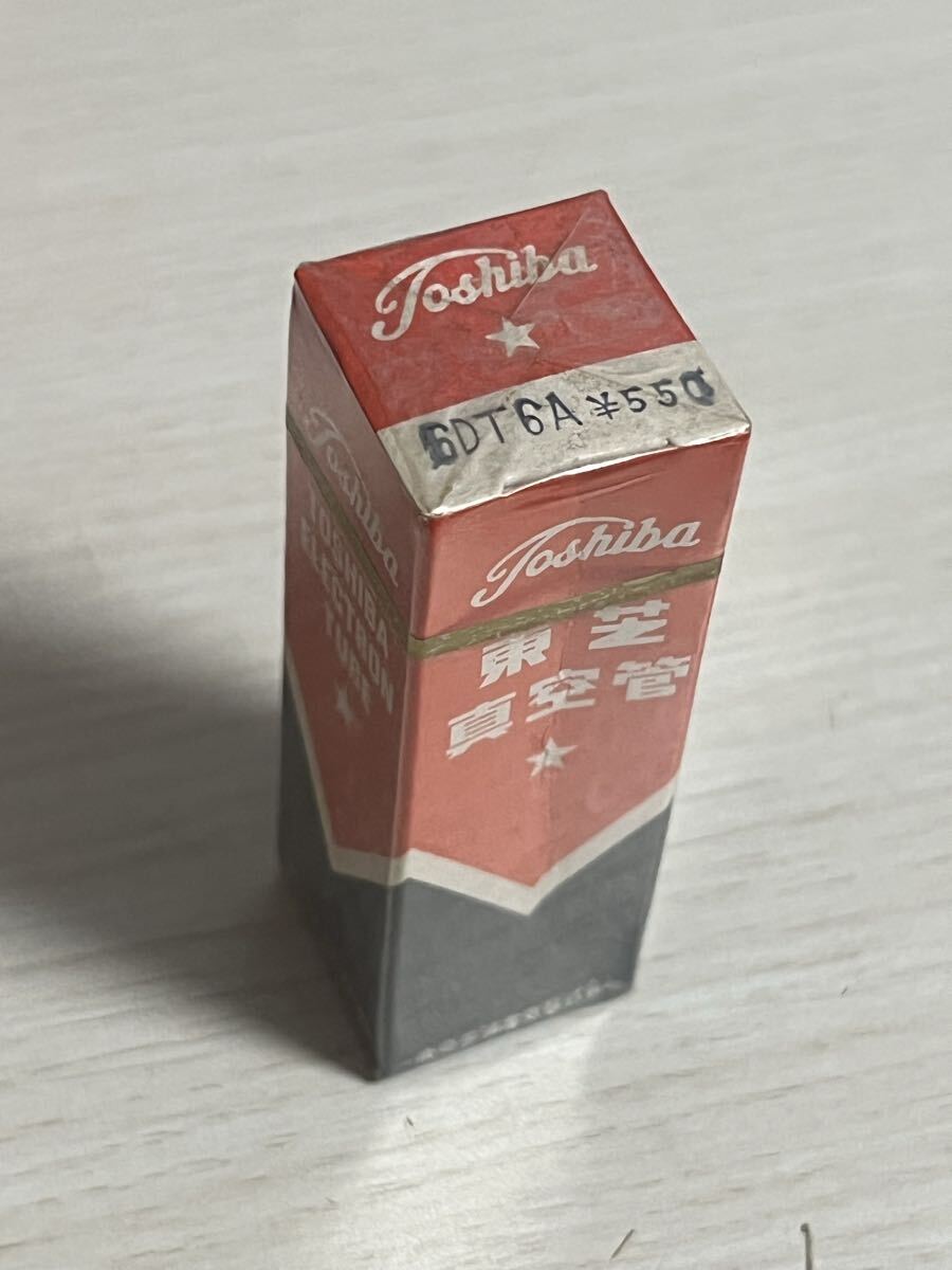 6DT6A 1本 東芝 試験済 真空管 未使用 未開封拍卖