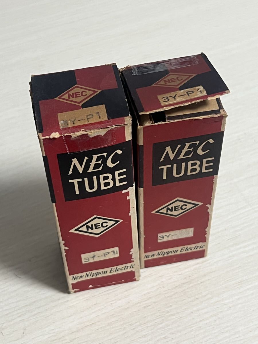 3Y-P1 3YP1 2本 NEC 試験済み 真空管 未使用品拍卖