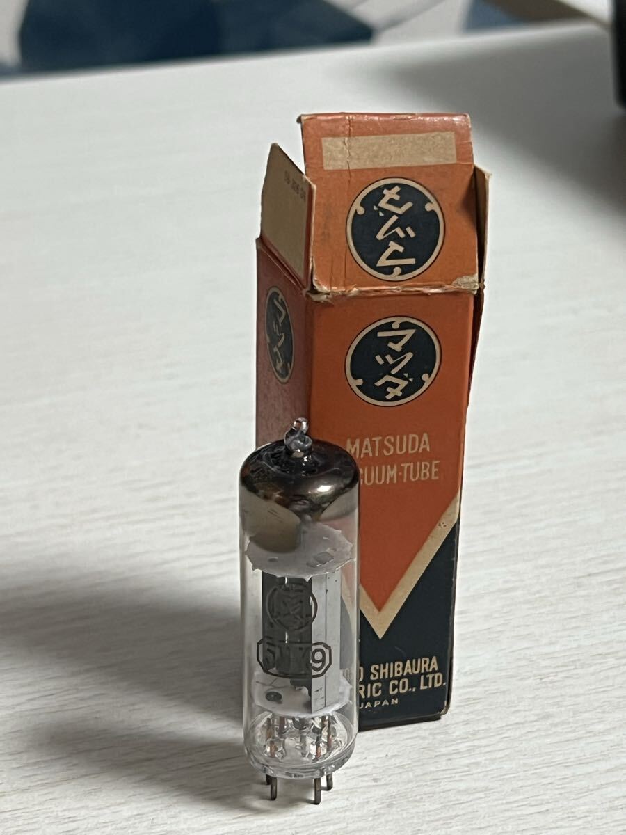 5MK9 1本 東芝 試験済み 真空管 おそらく未使用品拍卖