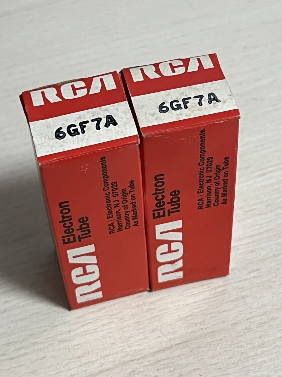 6GF7A 2本 RCA 試験済み 真空管 未使用品?拍卖