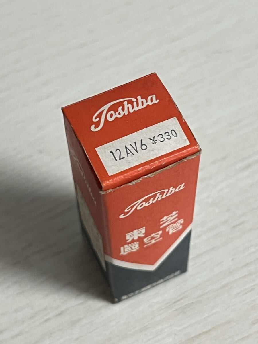 12AV6 1本 東芝 試験済み 真空管 未使用品拍卖