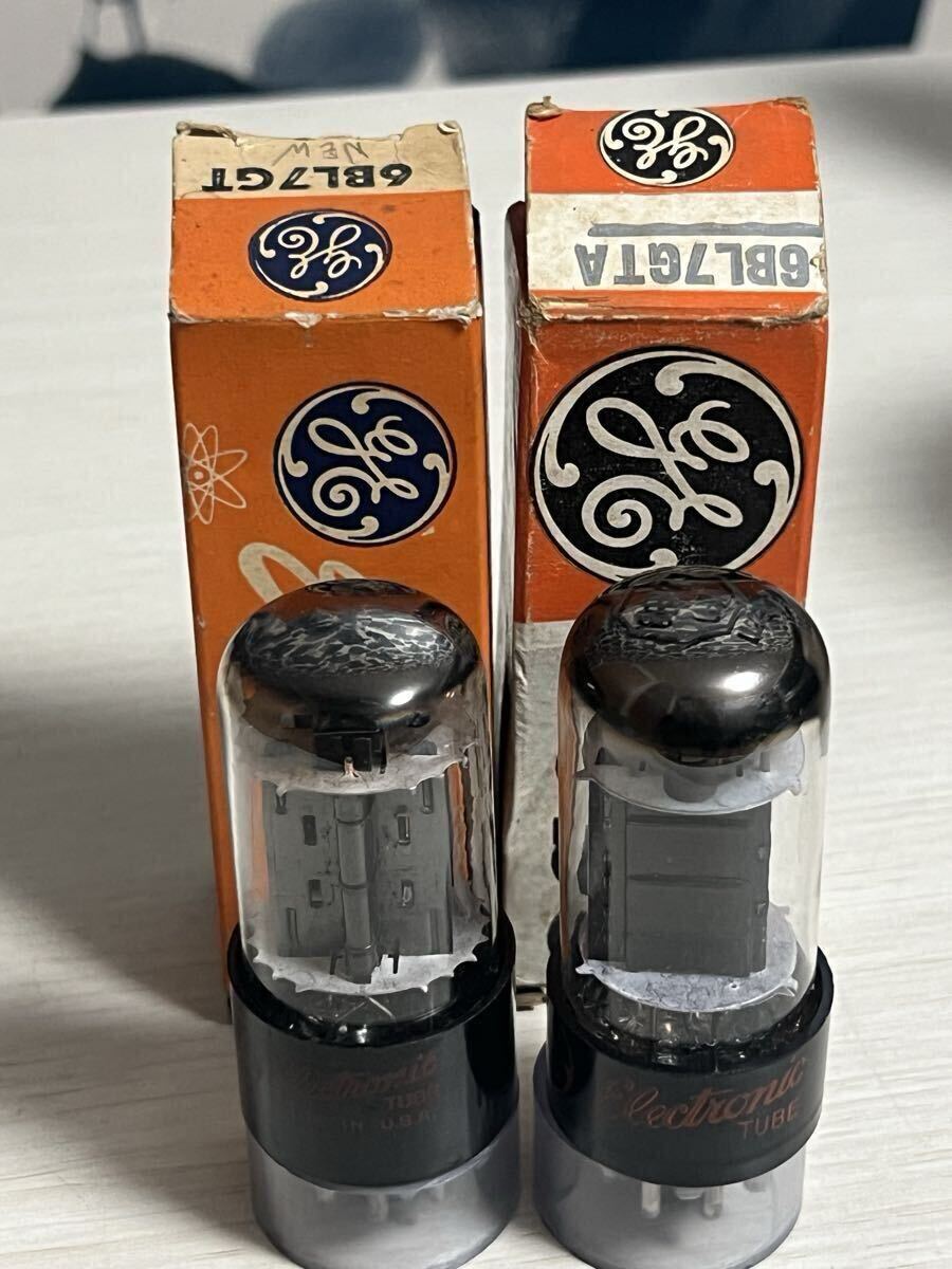 6BL7GT 2本 GE 試験済み 真空管 未使用に近い拍卖