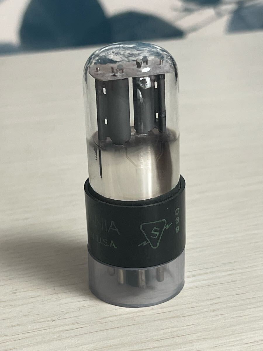 6SL7GT 1本 SYLVANIA 試験済み 真空管 良好拍卖