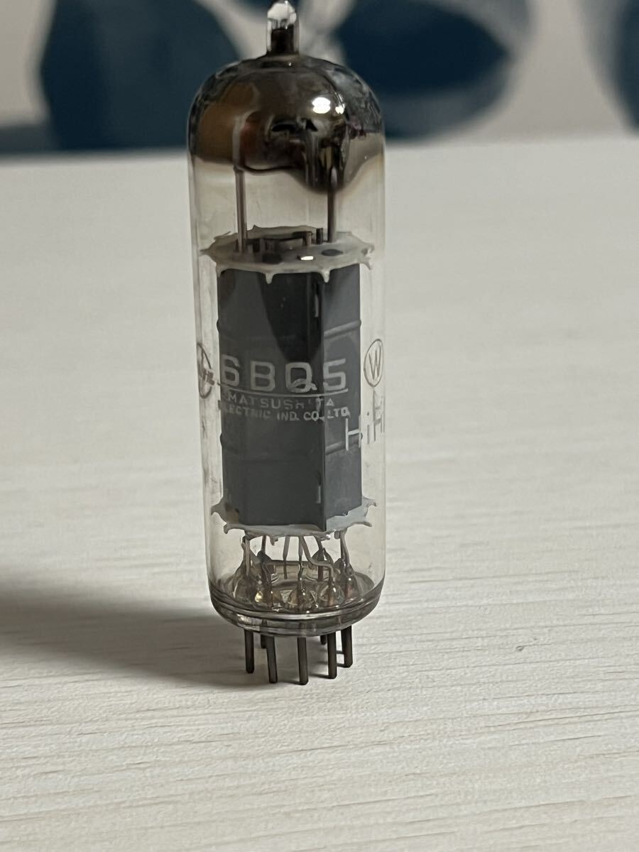 6BQ5 1本 松下 TV-7にて全数試験済 真空管 拍卖