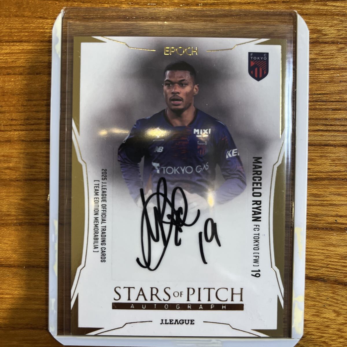 ★17/25 マルセロ ヒアン★ 2025 FC東京TE STAR OF PITCH 直筆サインカード【送料無料】拍卖