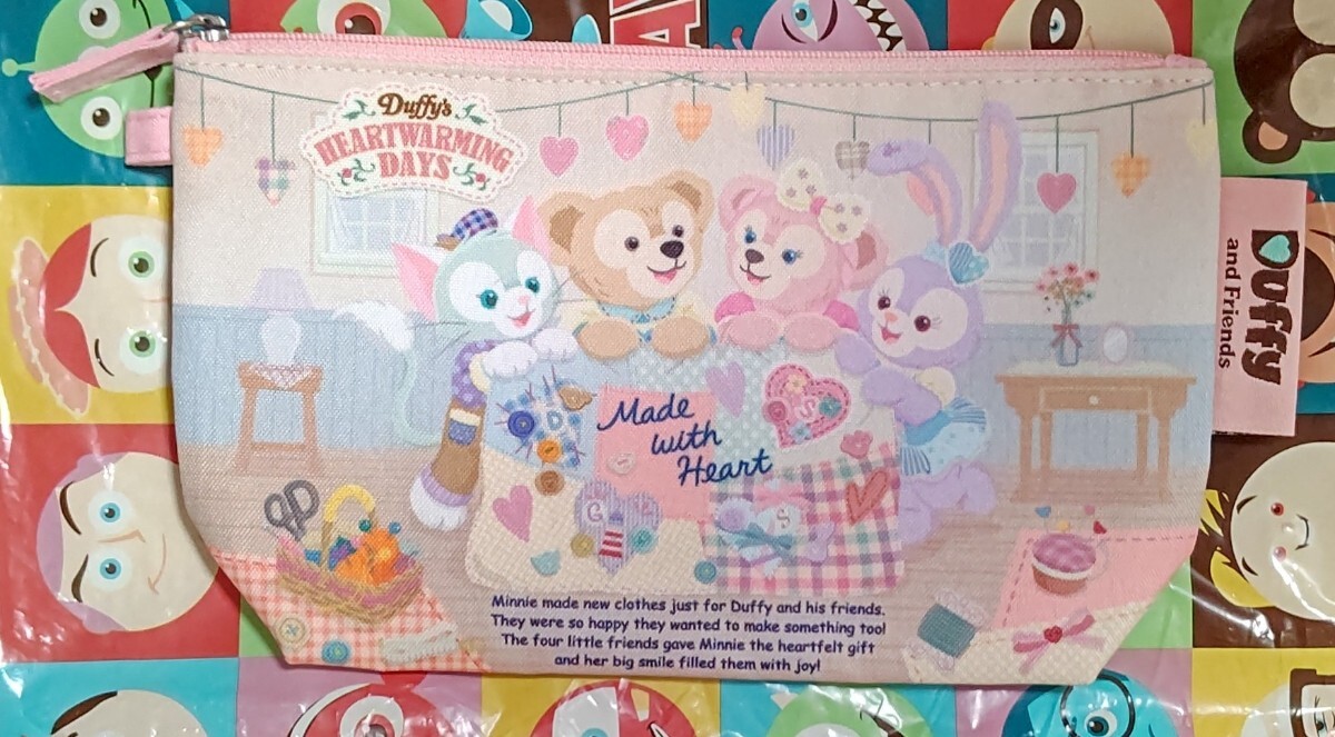 ディズニーシー ダッフィーフレンズ ポーチ ダッフィー シェリーメイ ジェラトーニ ステラルー TDS拍卖