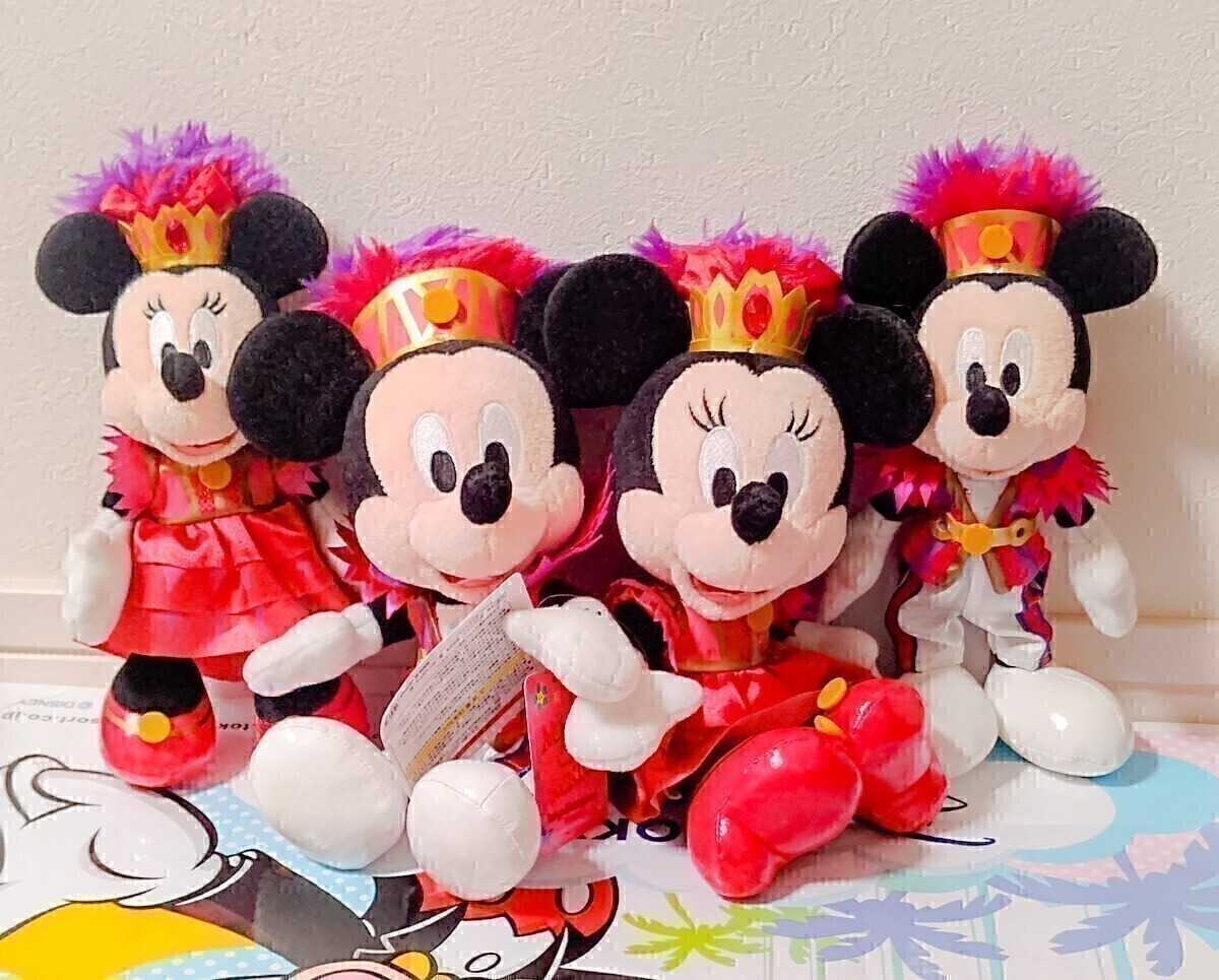 ディズニーランド ミッキー ミニー ペアぬいぐるみ ペアぬい ぬいぐるみバッジ ぬいば ミニーオーミニー バラ売り不可拍卖
