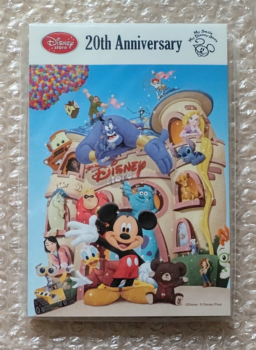 非売品 ディズニーストア 20周年記念 メモ帳拍卖