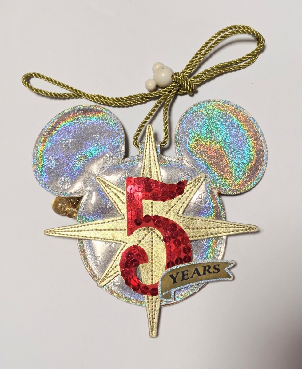 中古品 ディズニーシー 5周年限定 パスケース拍卖