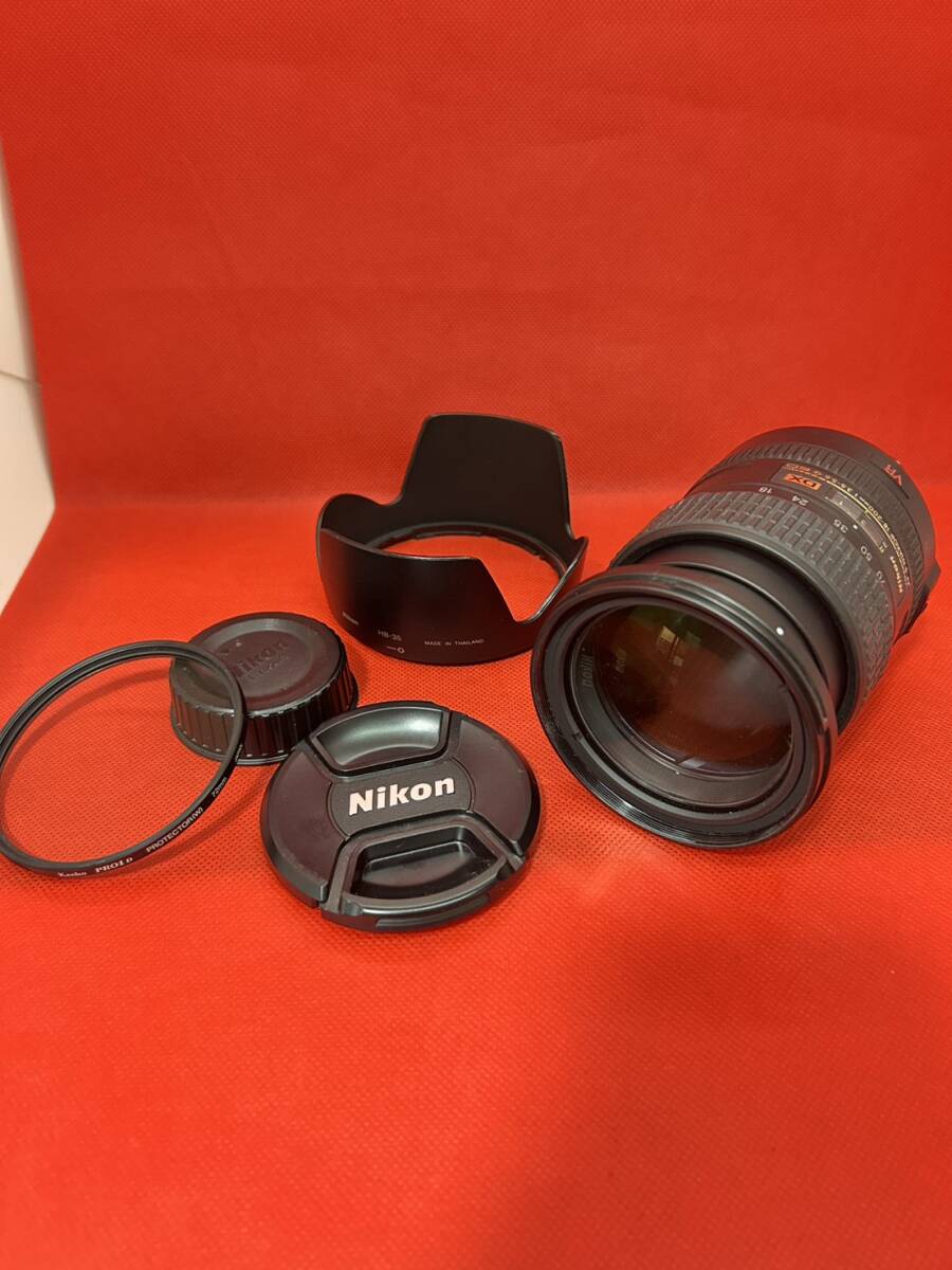 Nikon AS-F NIKKOR DX 18-200mm ニコン ズームレンズ ブラック レンズフード 1 3.5-5.6 G ED拍卖