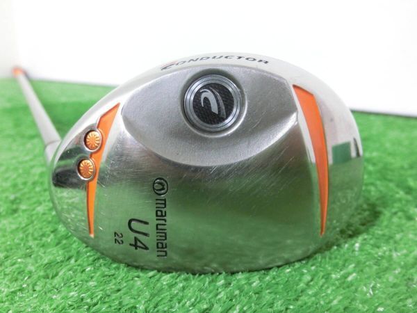 ♪Maruman マルマン CONDUCTOR 4U ユーティリティ 22°/純正 シャフト ST-5 FLEX-R G9132♪拍卖