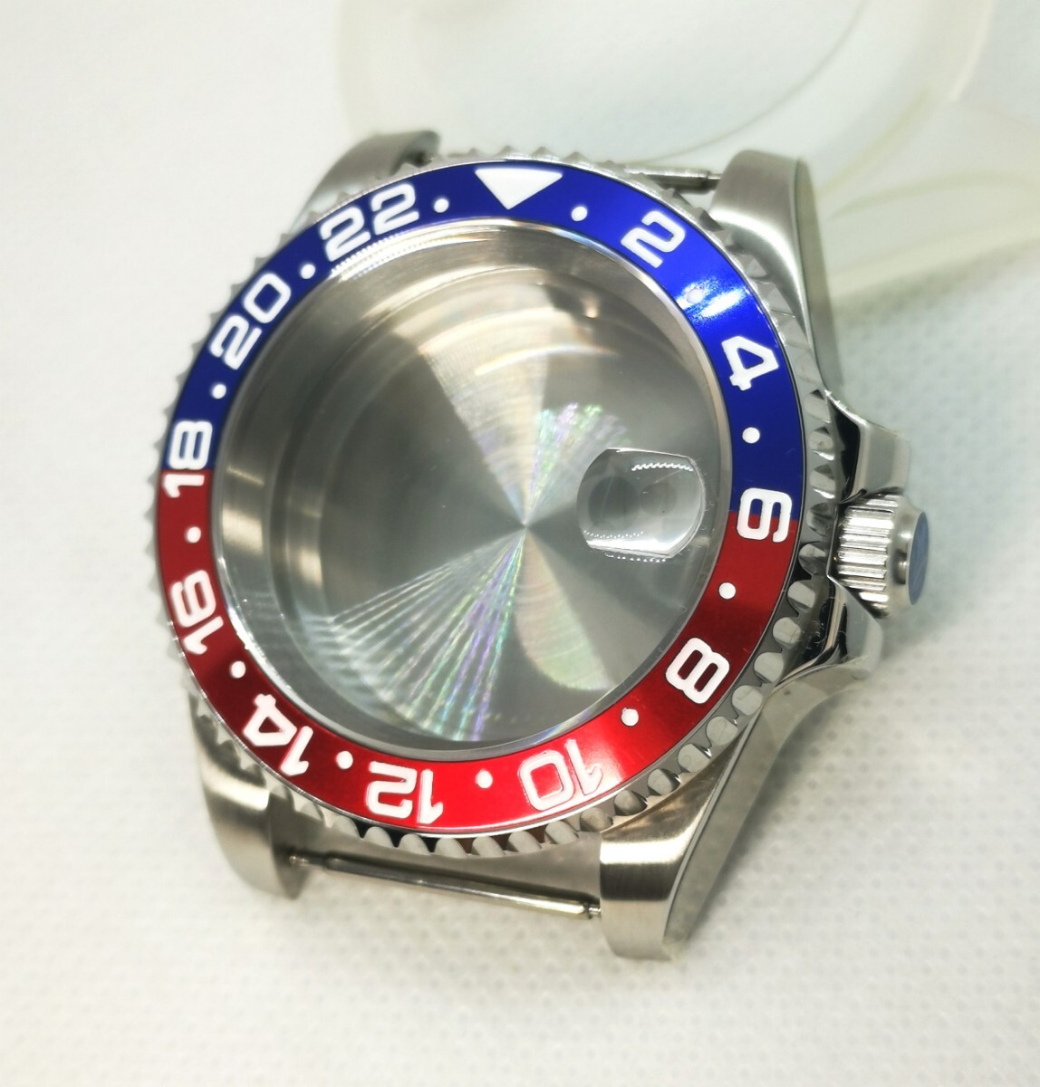 NH35 NH36 40mm SS デイト ケースセット カスタム seikomod 腕時計 ウォッチ MOD パーツ セイコー ムーブメント 対応拍卖