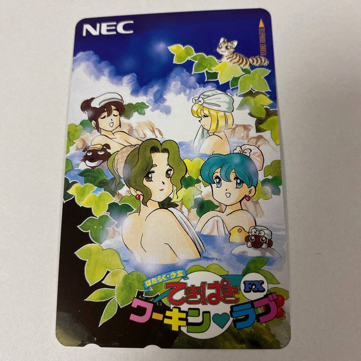 PC-FX てきぱきワーキンラブ テレホンカード(未使用)拍卖