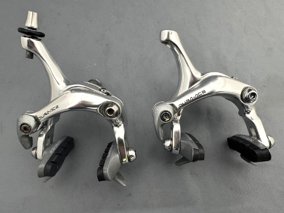 シマノ SHIMANO デュラエース DURA-ACE BR-7403 キャリパーブレーキ 前後セット リムブレーキ 中古品 欠品パーツあり拍卖