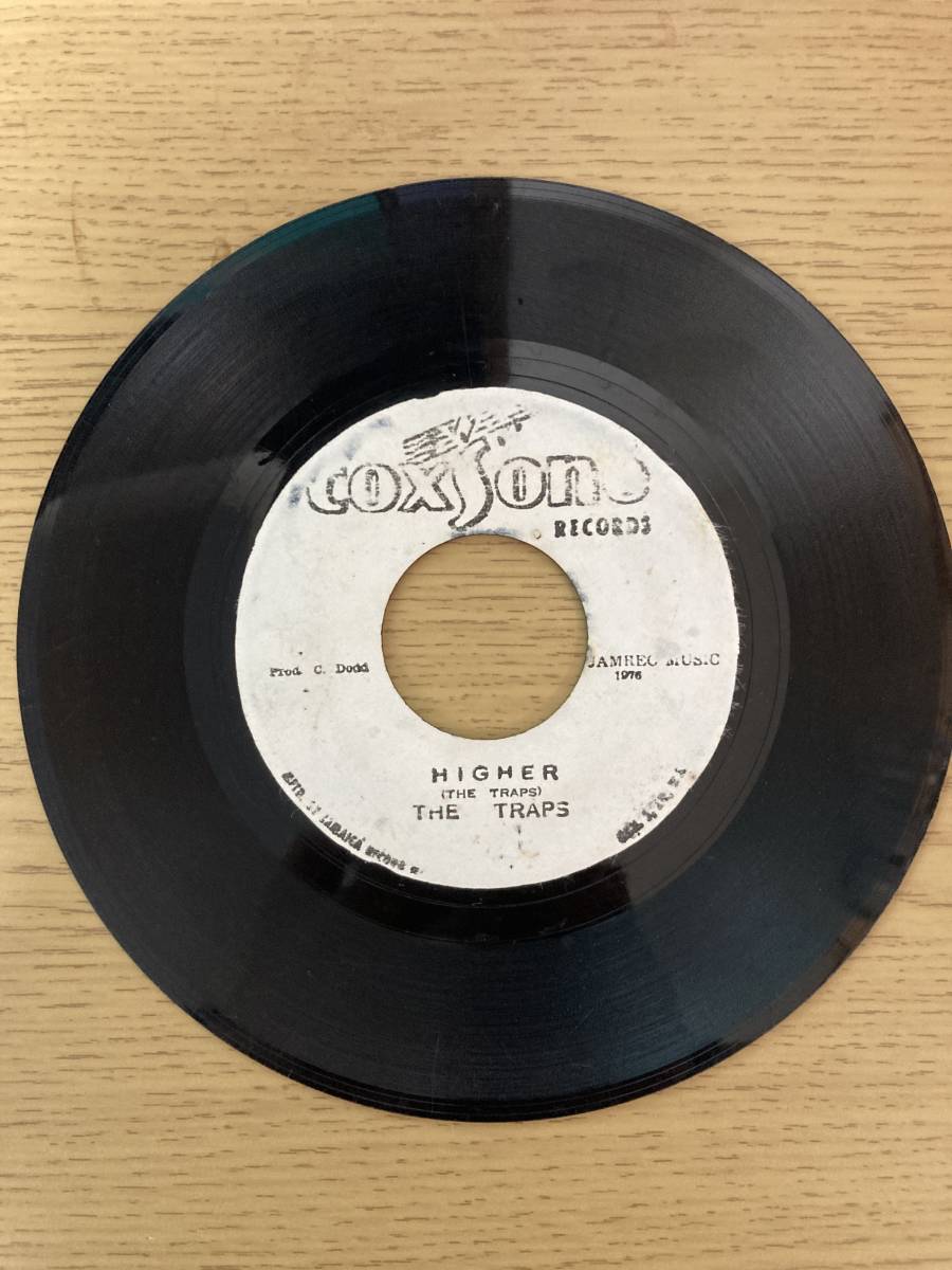 The Traps - “Higher” / “Higher (Ver.)” 7inch (COXSONE) JAオリジナル盤 very rare拍卖