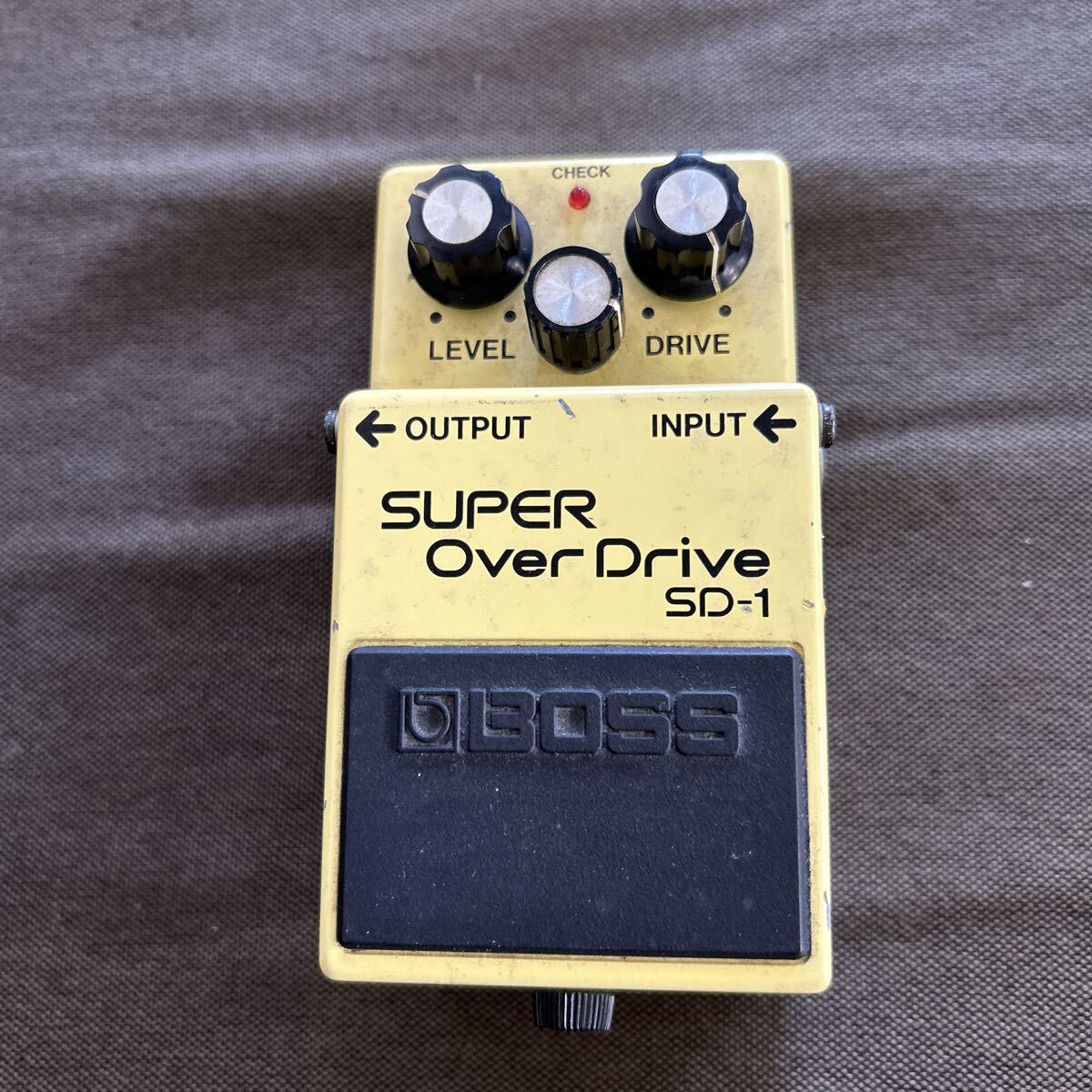BOSS SD-1 Super Overdrive ボス 日本製 オペアンプ JRC4558DD 搭載拍卖
