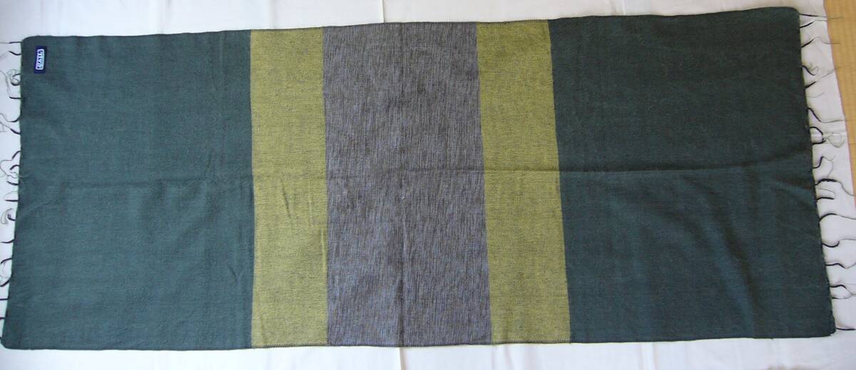 美品 ジーバ JIVA  大判ストール ショール 膝掛け拍卖