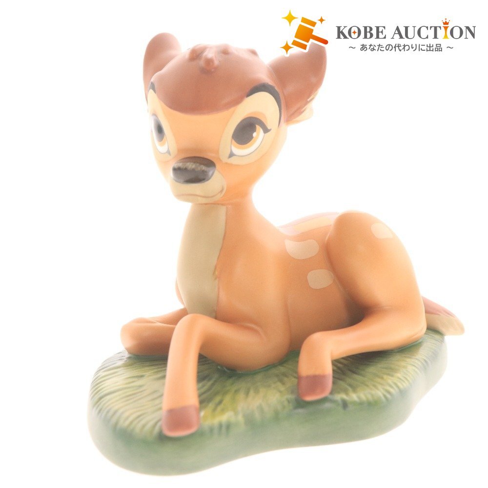 ■ WDCC ウォルト ディズニー クラシックス コレクション バンビ フィギュア 陶器製 付属品付き拍卖