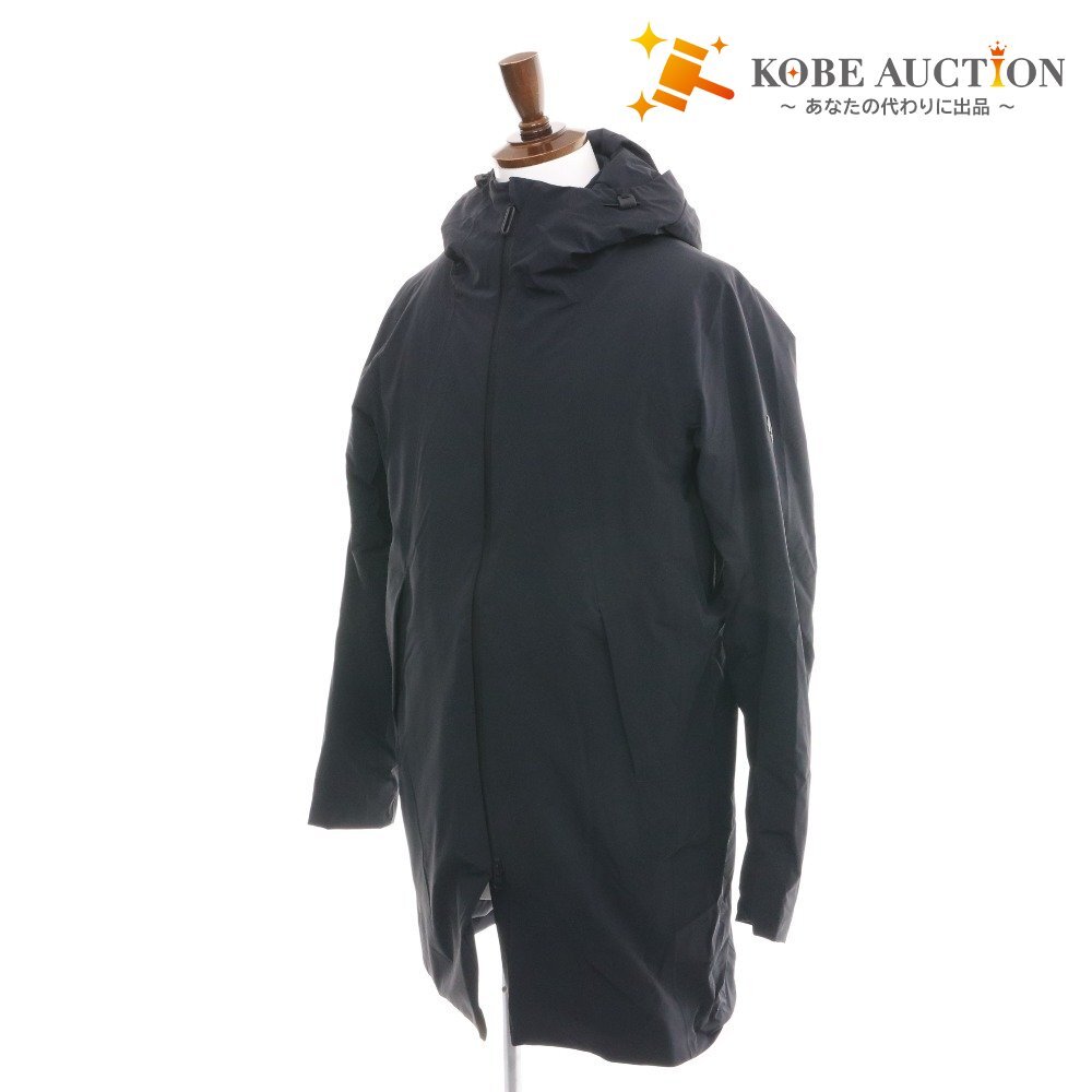 ■ DESCENTE デサント ヒート ダウンコート ジャケット アウター 上着 ファスナー メンズ L ブラック 通電確認済み拍卖