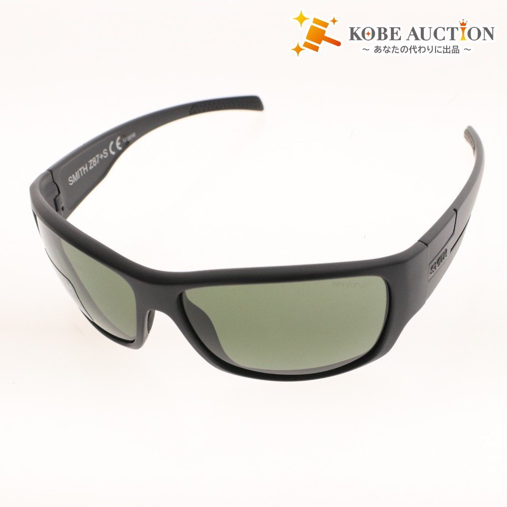 ■ SMITH スミス サングラス Z87+S アイウェア 65 □ 20 □ 125 度なし メンズ ブラック 付属品付き未使用拍卖