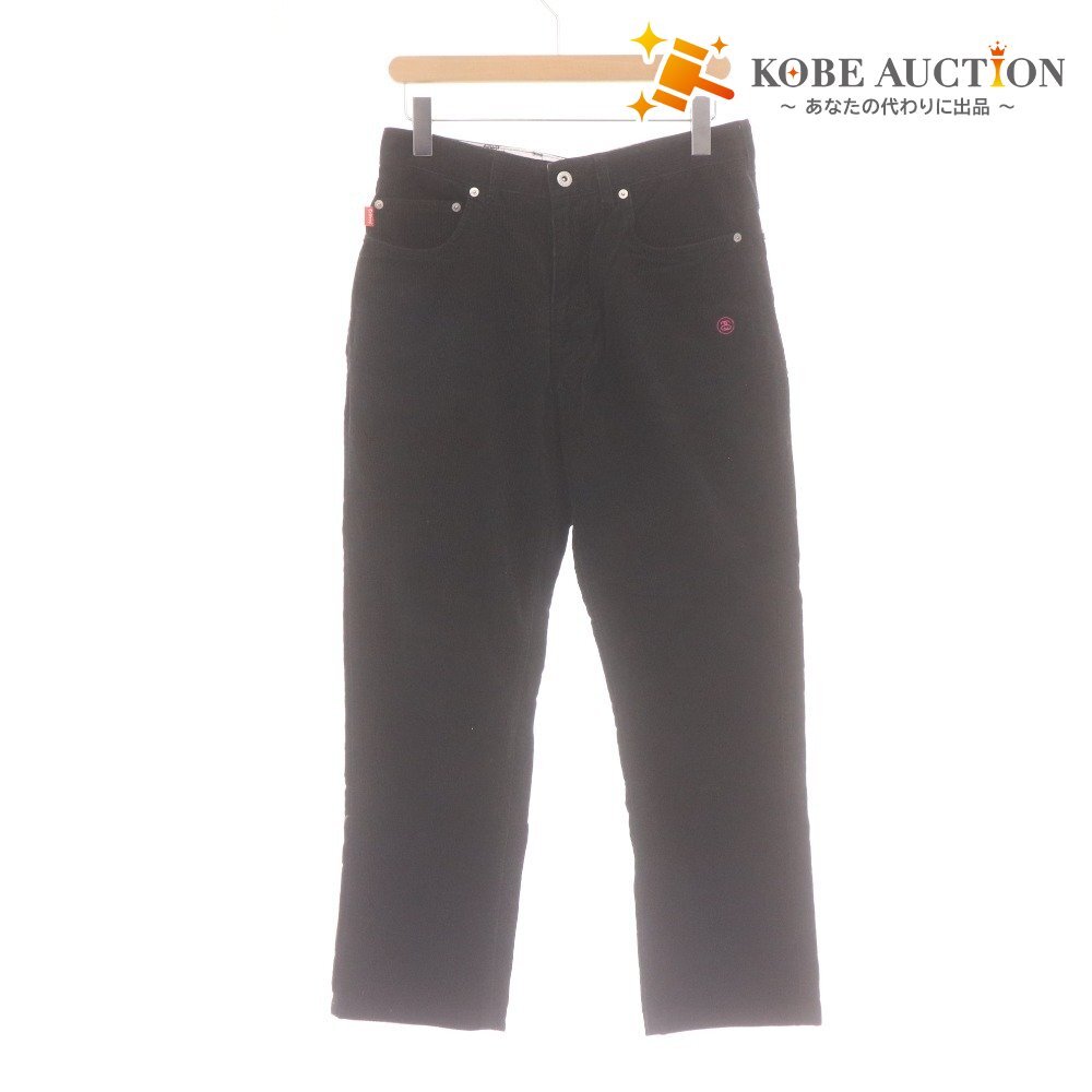 ■ STUSSY×Dickies ステューシー ディッキーズ パンツ UXST06M ボトムス コーデュロイ コラボ メンズ 30(ウエスト76) ブラック拍卖