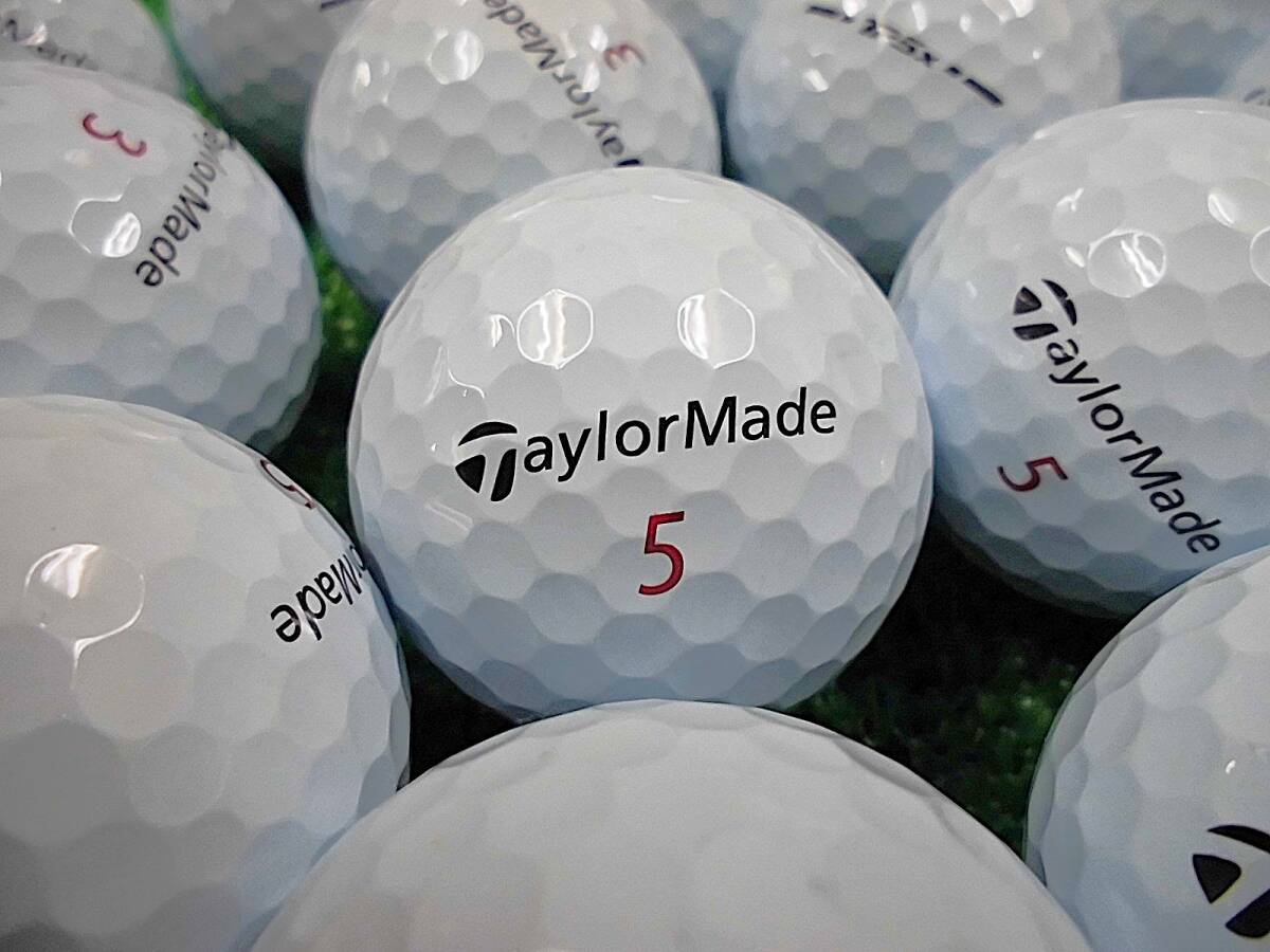 ★良質美品★テーラーメイド TaylorMade『TP5X』ツアープリファード5 エックス 2024年モデル ホワイト 20個 ロストボール★拍卖
