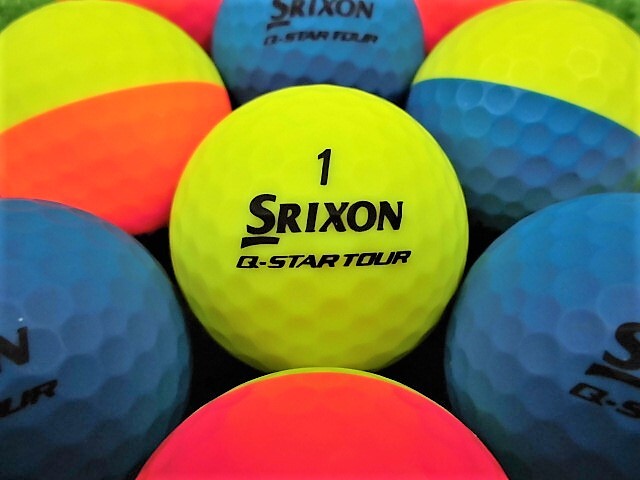 ★良質美品★スリクソン SRIXON『Q-STAR TOUR』ディバイド DIVIDE マットカラー 12個 ロストボール★拍卖