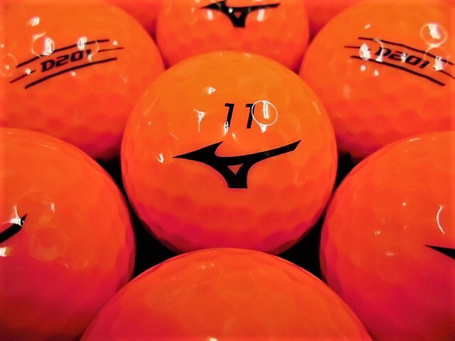 ★良質美品★ミズノ mizuno『D201』2020年モデル オレンジ 20個 ロストボール★拍卖