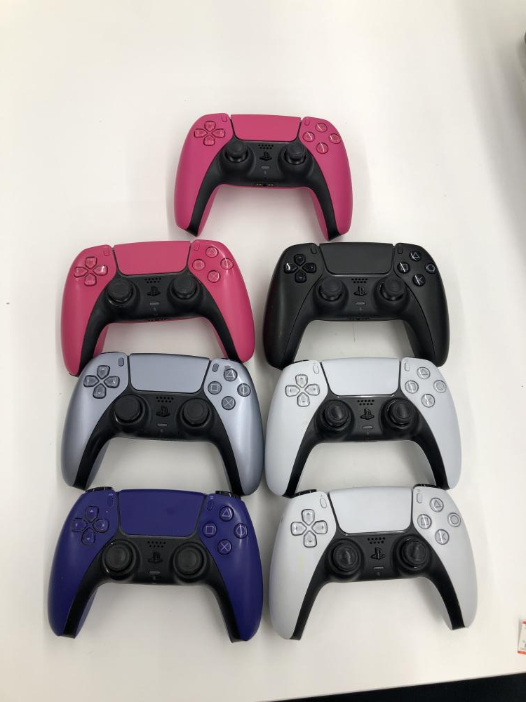 【中古】PS5 コントローラー DualSense 7台セット 動作不良品 動作保証無し拍卖