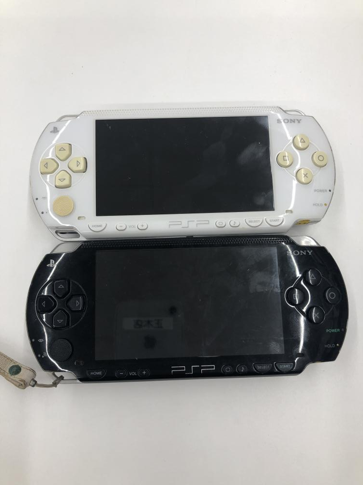 【中古】ジャンク PSP本体 2台セット 動作不良品 動作保証無し拍卖
