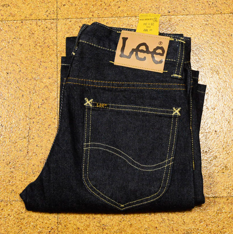 廃盤 1976年復刻ヴィンテージ W28 リーLee アメリカンライダース102ブーツカット テキサスオーガニックコットン(LM4102)股下83cm拍卖
