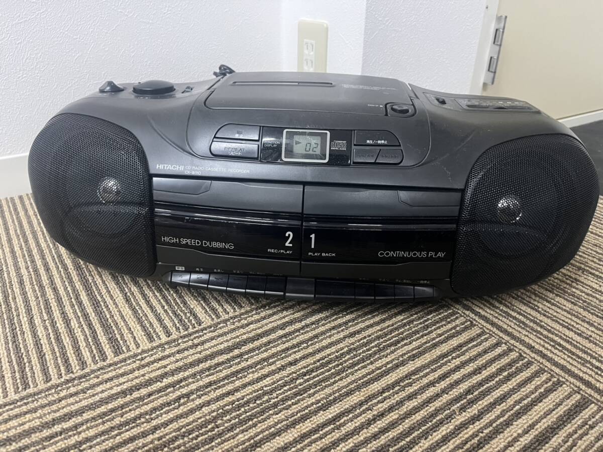 HITACHI CDラジカセ CX-W110 拍卖