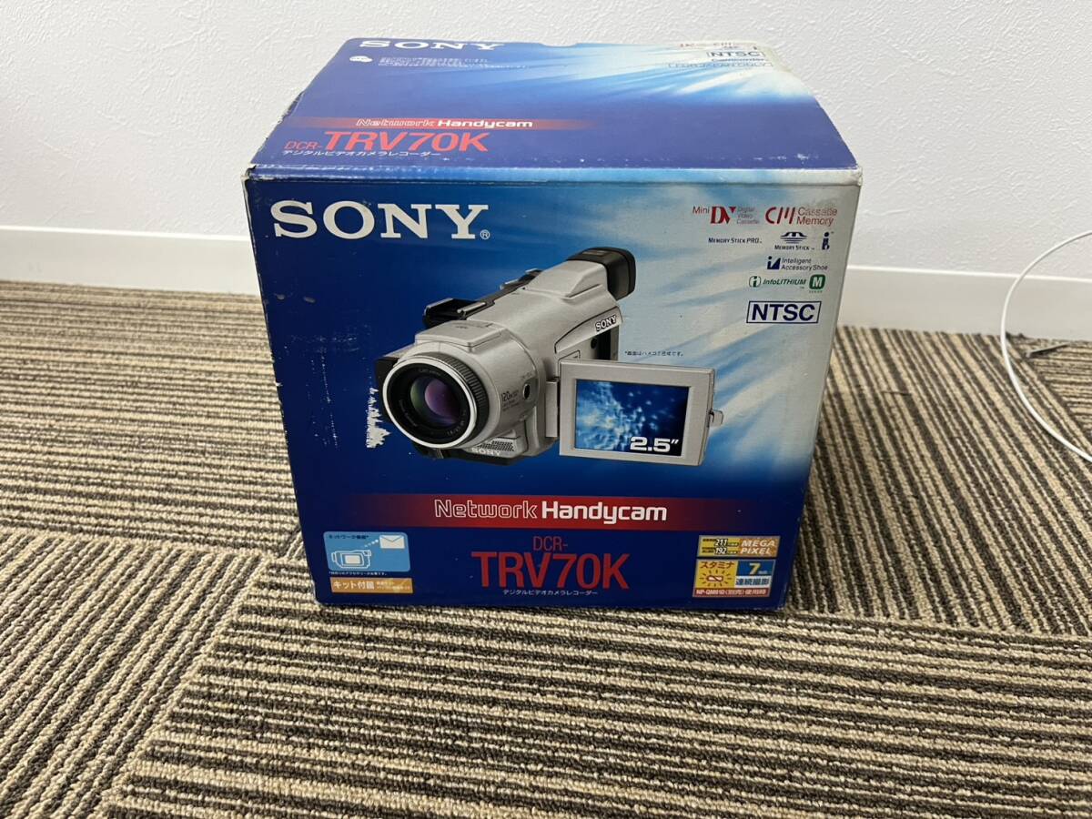 SONY DCR-TRV70K ビデオカメラ 箱・付属品完備 ネットワークハンディカム 日本製拍卖