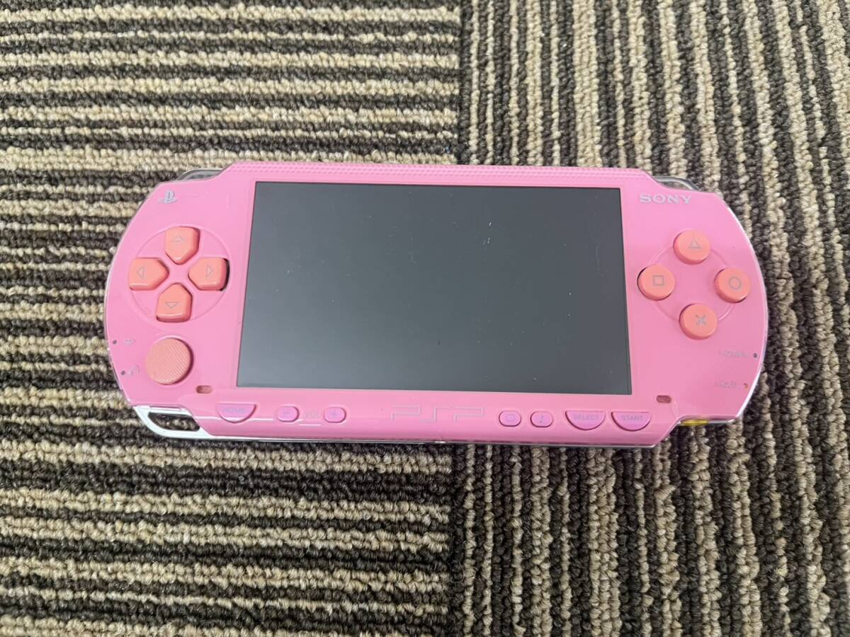 SONY PSP-1000 ピンク ジャンク品 モンハンセット拍卖