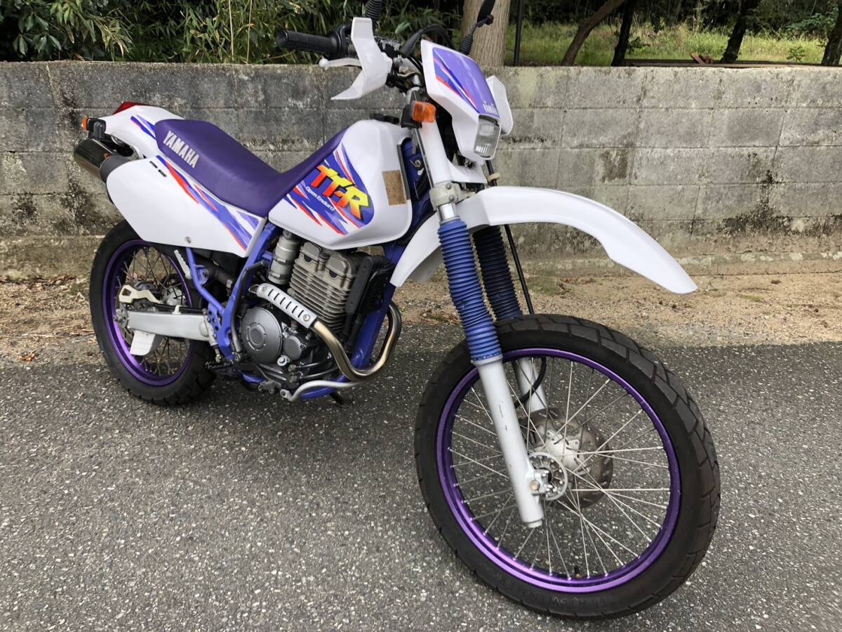 704km!! TT250R 実働 YAMAHA ノーマル拍卖
