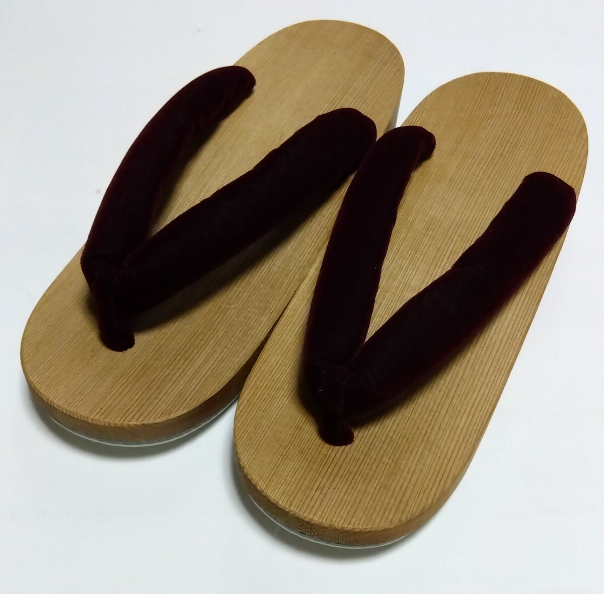 ◇難あり【木曽ねずこ下駄】和装 履物 ゲタ 日本製 木工 伝統工芸 民芸品 昭和レトロ拍卖