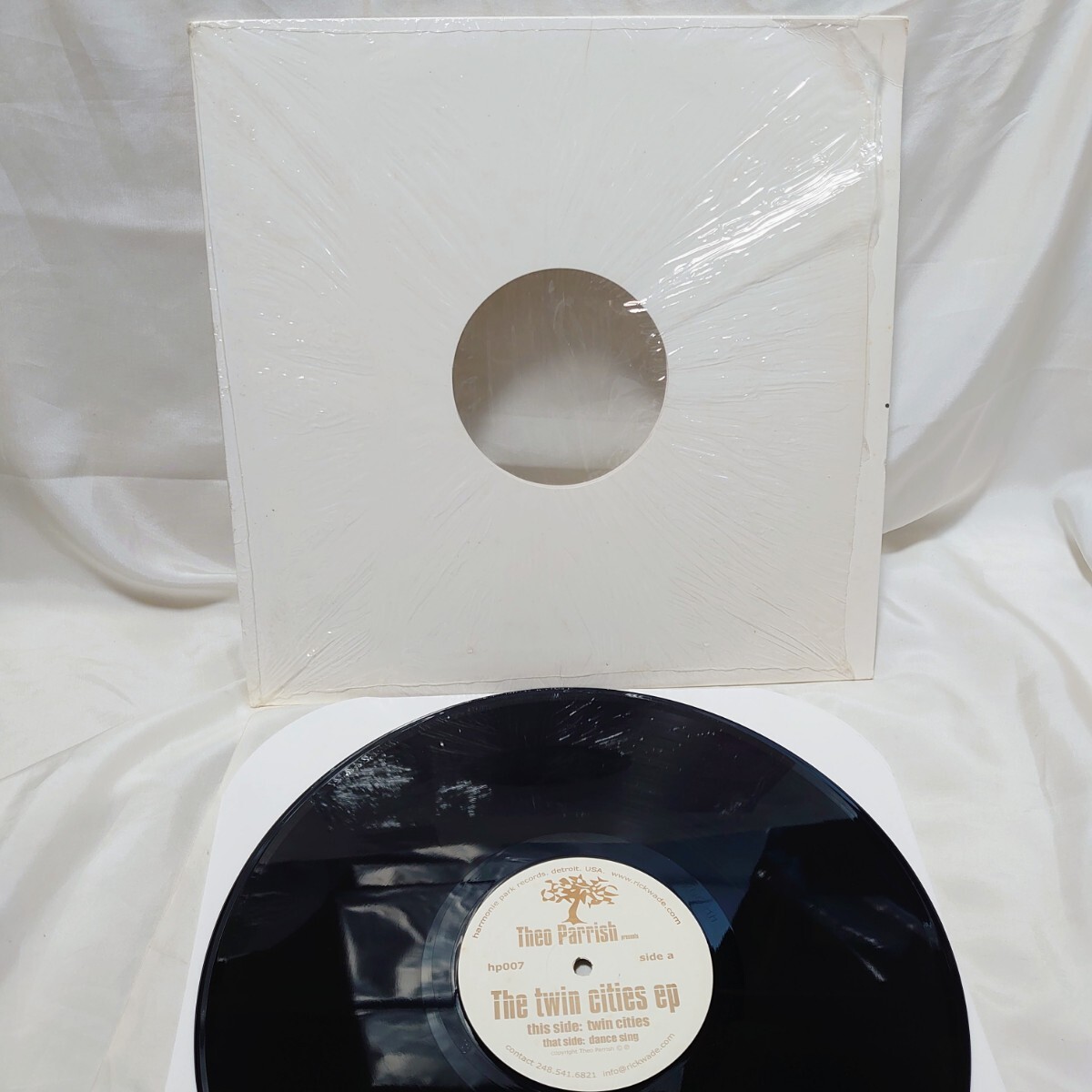 A421【US盤/12インチ】Theo Parrish セオパリッシュ / The Twin Cities EP hp007 デトロイト ハウス 12インチ レコード拍卖