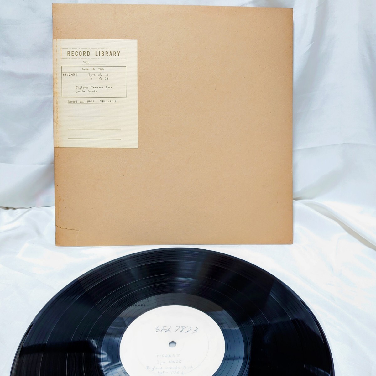 A450【見本盤/LP】 PHILIPS SFL2823 / MOZART モーツァルト / colin davis コリンデイヴィス CLASSIC クラシック 12インチ レコード拍卖
