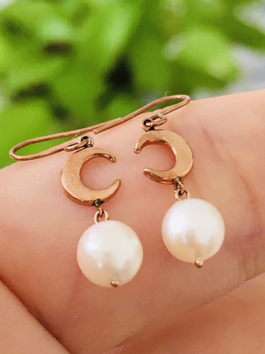 K10 真珠 パール ピアス拍卖