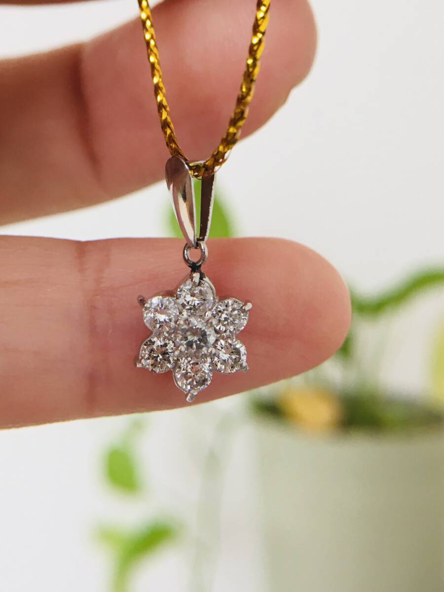 ダイヤモンド ペンダント ダイヤ0.50ct プラチナ Pt900拍卖